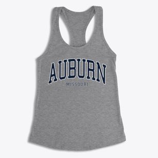 Auburn Missouri Traditional Women's Racerback Tank