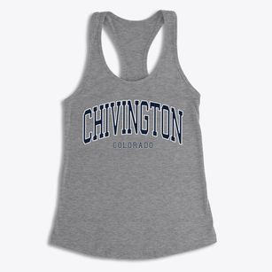 Chivington Colorado Traditional Women's Racerback Tank