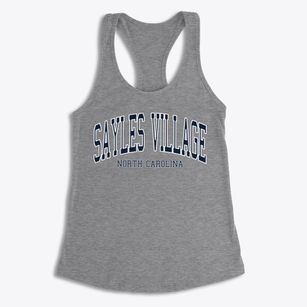 Sayles Village North Carolina Traditional Women's Racerback Tank