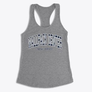 Wallpack Center New Jersey Traditional Women's Racerback Tank