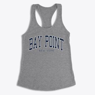 Bay Point New York Traditional Women's Racerback Tank