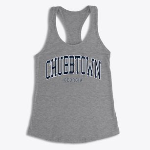 Chubbtown Georgia Traditional Women's Racerback Tank