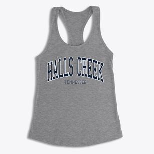 Halls Creek Tennessee Traditional Women's Racerback Tank