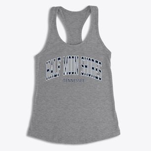 Half Moon Shores Tennessee Traditional Women's Racerback Tank