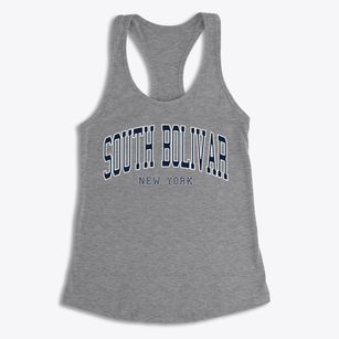 South Bolivar New York Traditional Women's Racerback Tank