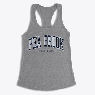 Pea Brook New York Traditional Women's Racerback Tank