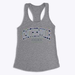 Cauthornville Virginia Traditional Women's Racerback Tank