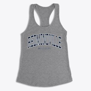 Redmondville Missouri Traditional Women's Racerback Tank