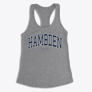 Hambden Ohio Traditional Women's Racerback Tank
