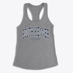 South Kenner Louisiana Traditional Women's Racerback Tank