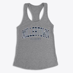 Millertown Alabama Traditional Women's Racerback Tank