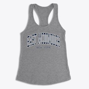 East Mcdonough New York Traditional Women's Racerback Tank