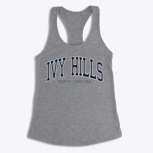 Ivy Hills North Carolina Traditional Women's Racerback Tank