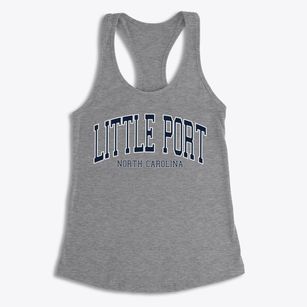 Little Port North Carolina Traditional Women's Racerback Tank