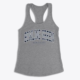 Bowling Green Kentucky Traditional Women's Racerback Tank