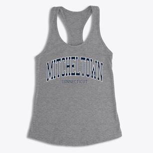 Mitcheltown Connecticut Traditional Women's Racerback Tank