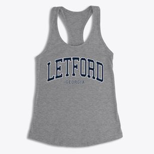 Letford Georgia Traditional Women's Racerback Tank