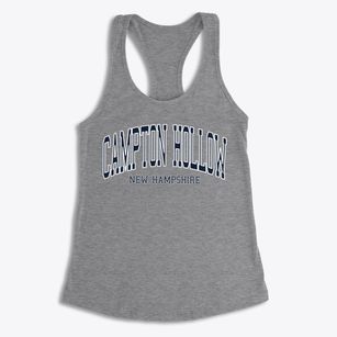 Campton Hollow New Hampshire Traditional Women's Racerback Tank