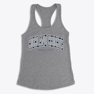 Highland Heights Kentucky Traditional Women's Racerback Tank