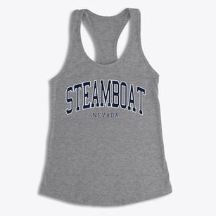 Steamboat Nevada Traditional Women's Racerback Tank