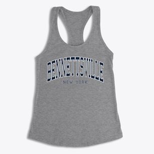 Bennettsville New York Traditional Women's Racerback Tank