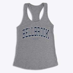 Bellbrook Ohio Traditional Women's Racerback Tank
