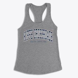 Kiffs Crossroads South Carolina Traditional Women's Racerback Tank