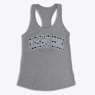 Pleasant Brook New York Traditional Women's Racerback Tank