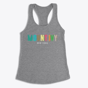 Mount Ivy New York Color Pop Women's Racerback Tank
