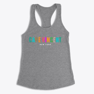 Cape Vincent New York Color Pop Women's Racerback Tank