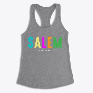 Salem New York Color Pop Women's Racerback Tank