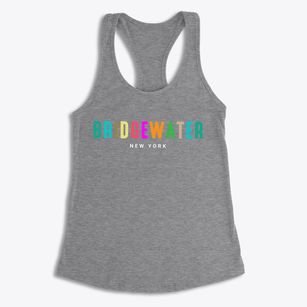 Bridgewater New York Color Pop Women's Racerback Tank