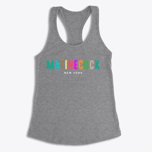 Matinecock New York Color Pop Women's Racerback Tank