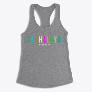 Loch Lloyd Missouri Color Pop Women's Racerback Tank