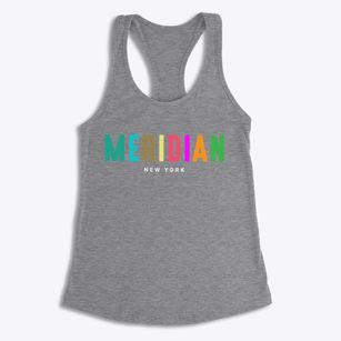 Meridian New York Color Pop Women's Racerback Tank