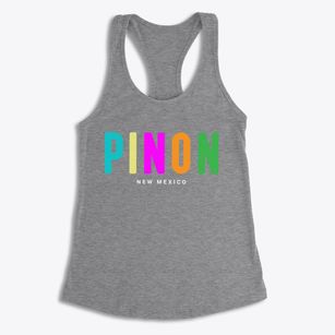 Pinon New Mexico Color Pop Women's Racerback Tank