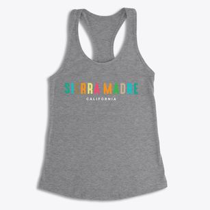 Sierra Madre California Color Pop Women's Racerback Tank