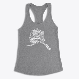  Alaska Mandala Women's Racerback Tank