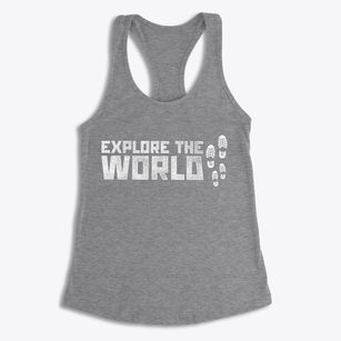  Explore the World Women's Racerback Tank