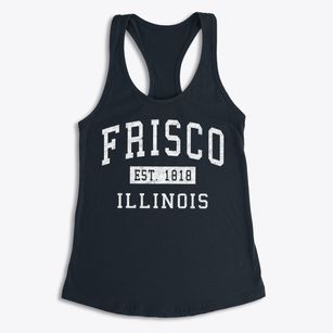 Frisco Illinois Classic Established Women's Racerback Tank