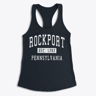 Rockport Pennsylvania Classic Established Women's Racerback Tank