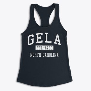 Gela North Carolina Classic Established Women's Racerback Tank