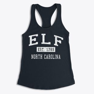 Elf North Carolina Classic Established Women's Racerback Tank