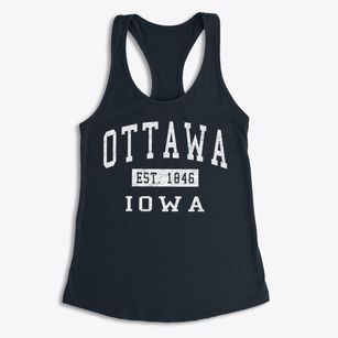 Ottawa Iowa Classic Established Women's Racerback Tank