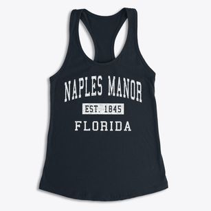 Naples Manor Florida Classic Established Women's Racerback Tank
