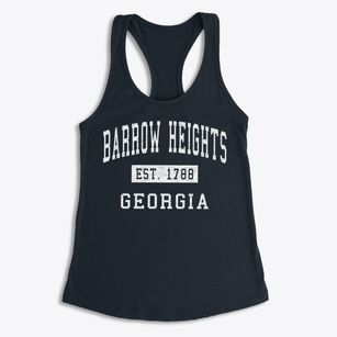Barrow Heights Georgia Classic Established Women's Racerback Tank