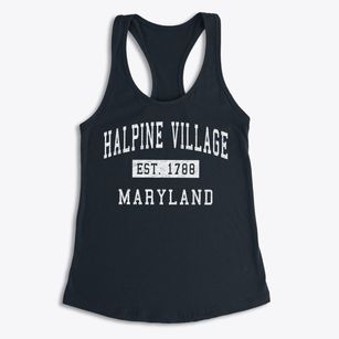 Halpine Village Maryland Classic Established Women's Racerback Tank