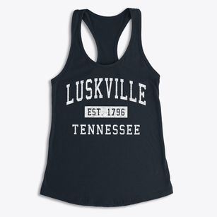 Luskville Tennessee Classic Established Women's Racerback Tank