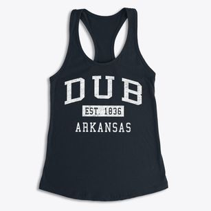 Dub Arkansas Classic Established Women's Racerback Tank