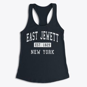 East Jewett New York Classic Established Women's Racerback Tank